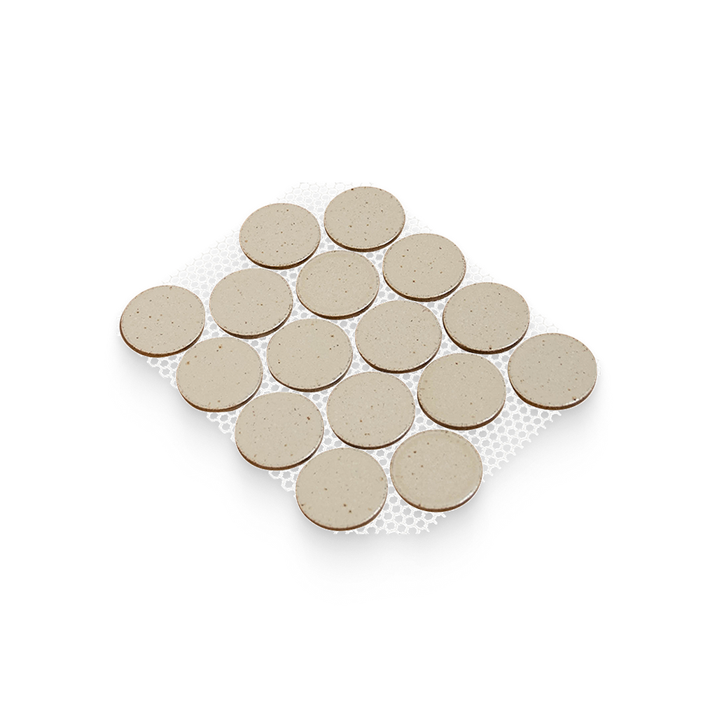 Mugi 2.75x2.75 Komugi Matte Round Mosaic