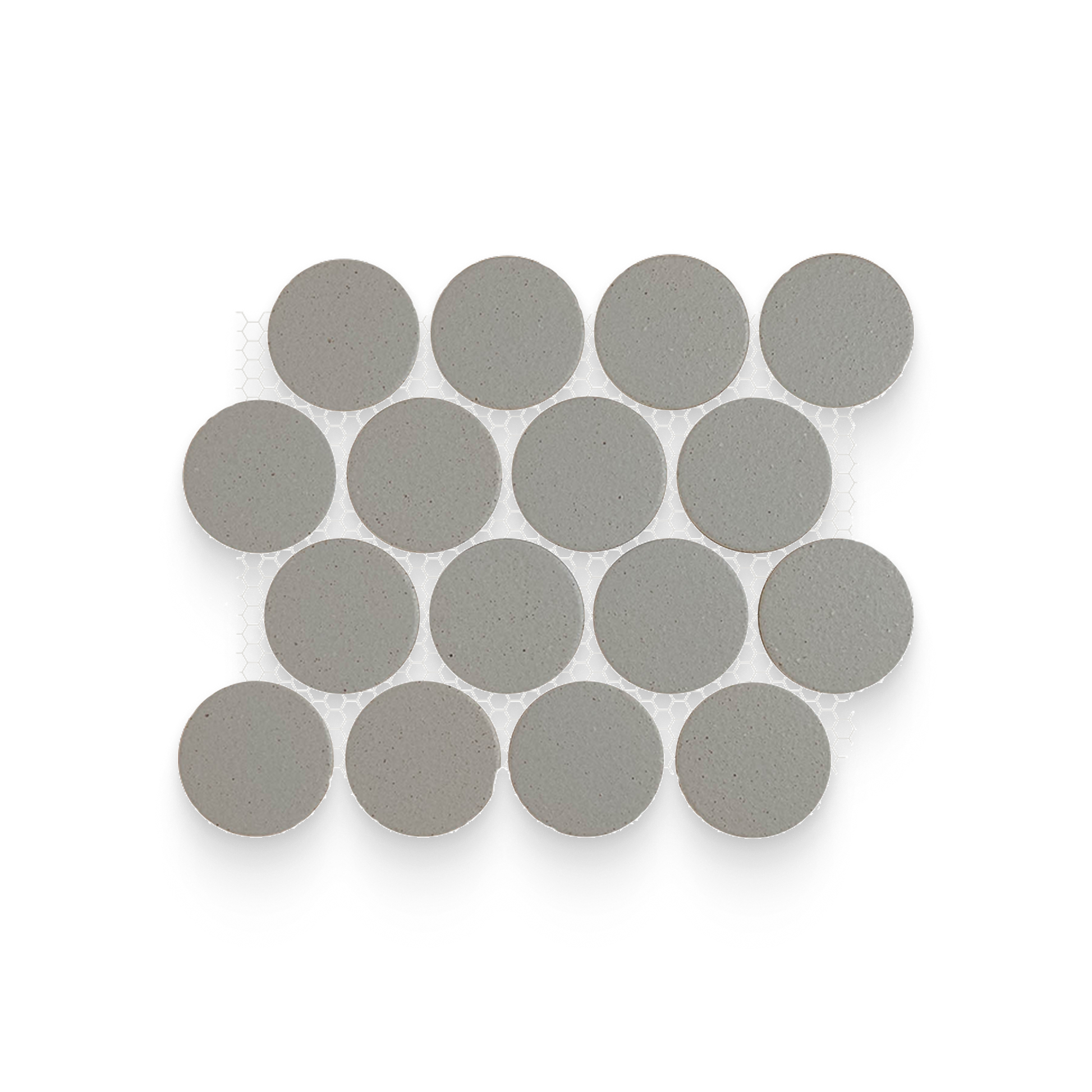 Mugi 2.75x2.75 Kuki Matte Round Mosaic