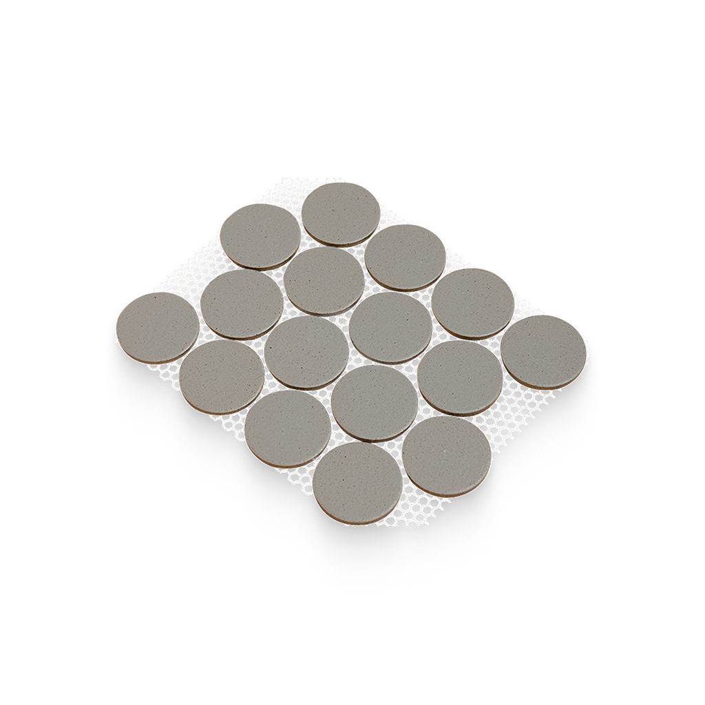 Mugi 2.75x2.75 Kuki Matte Round Mosaic