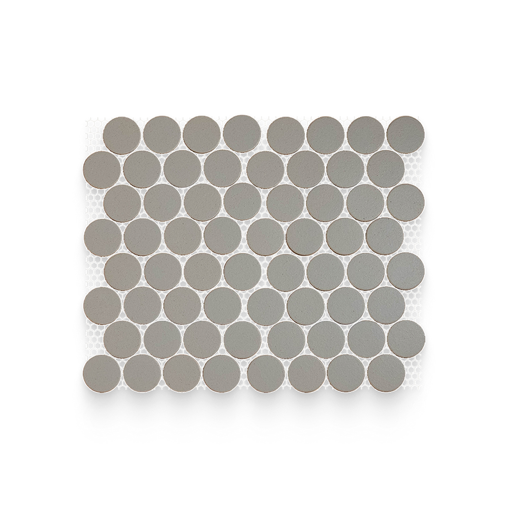 Mugi 2.75x2.75 Kuki Matte Round Mosaic