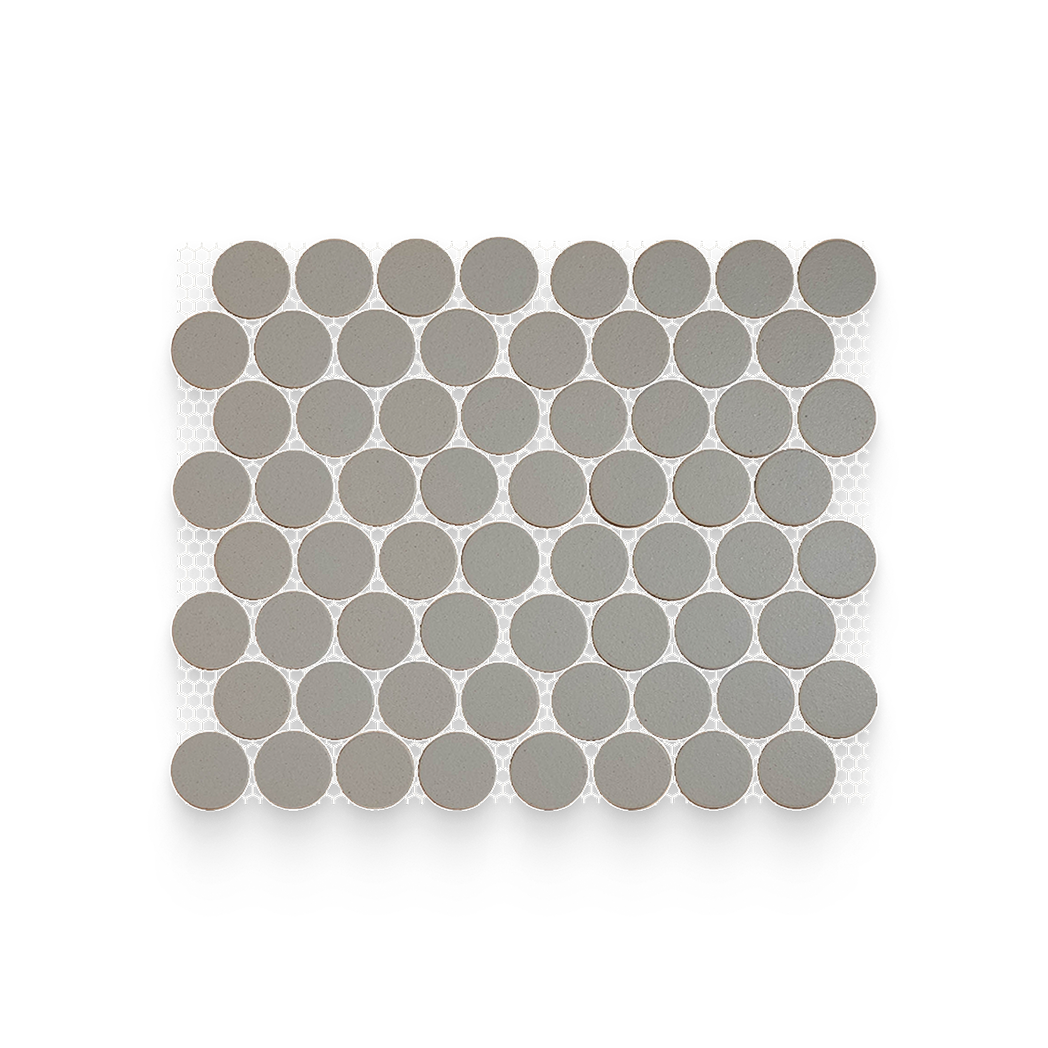 Mugi 2.75x2.75 Kuki Matte Round Mosaic