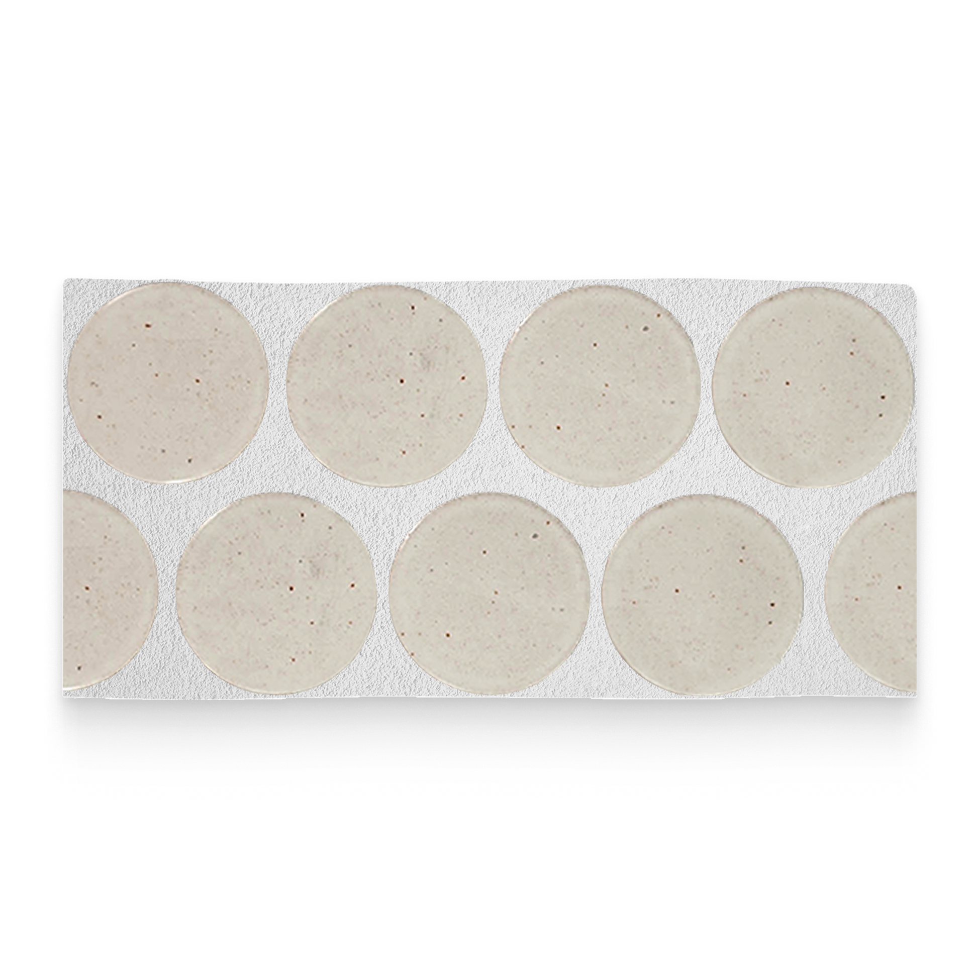 Mugi Shiro 2.75x2.75 Round Grouted Board