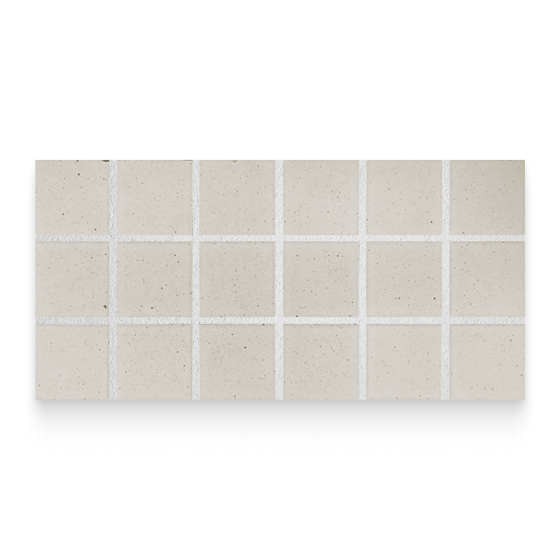 Mugi Shiro 2x2 Square Grouted Board