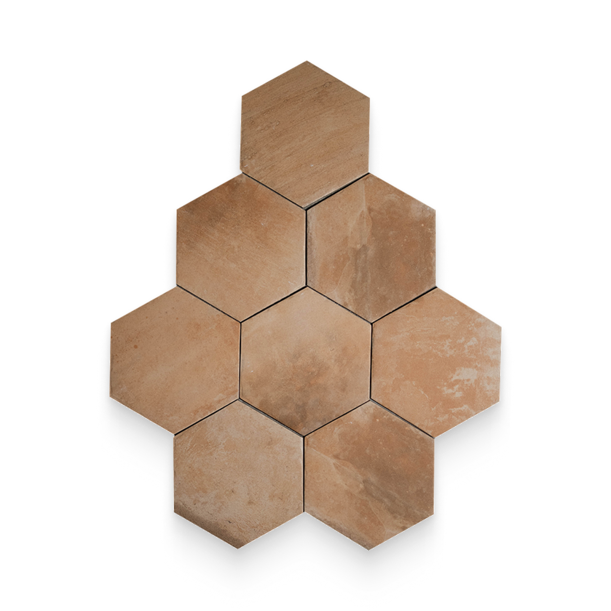 Malaga 11x13 East Matte Hexagon Tile