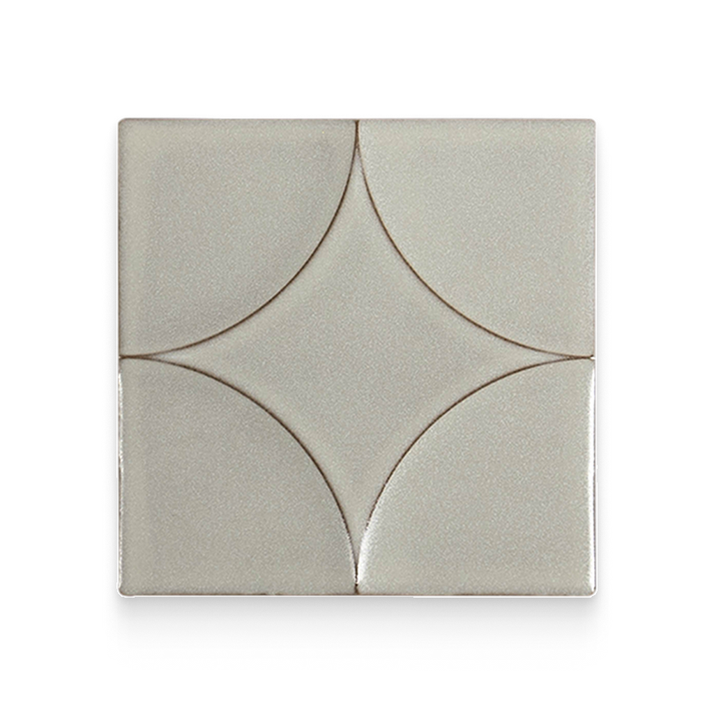 6x6 Moon Matte - Relief Square Tile