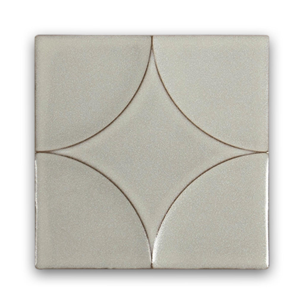 Akuza 6x6 Moon Matte - Relief Square Tile