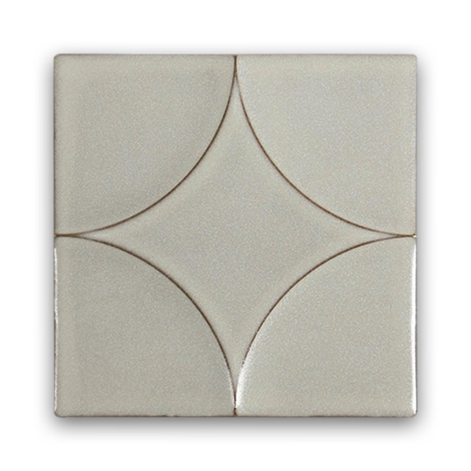Akuza 6x6 Moon Matte - Relief Square Tile