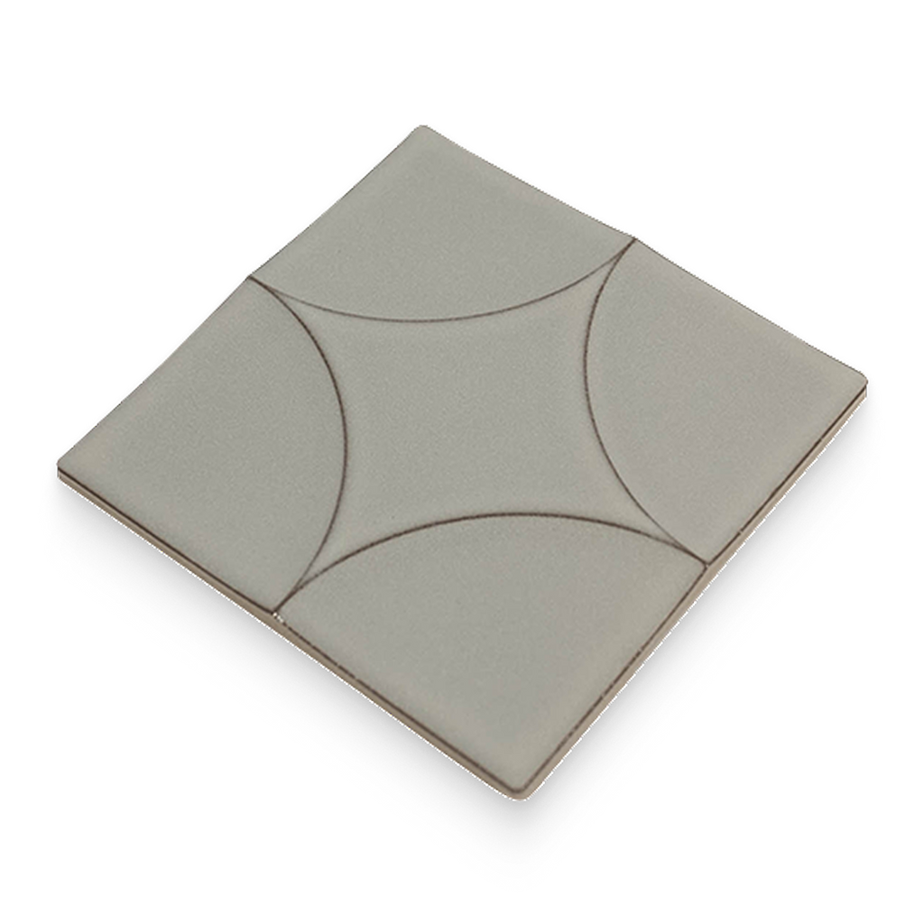 6x6 Moon Matte - Relief Square Tile