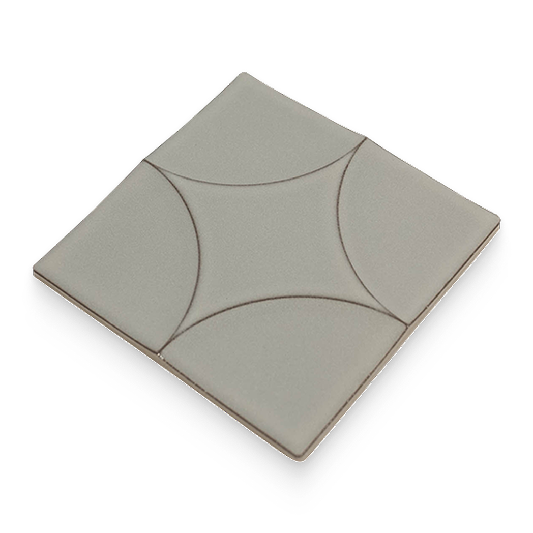 6x6 Moon Matte - Relief Square Tile