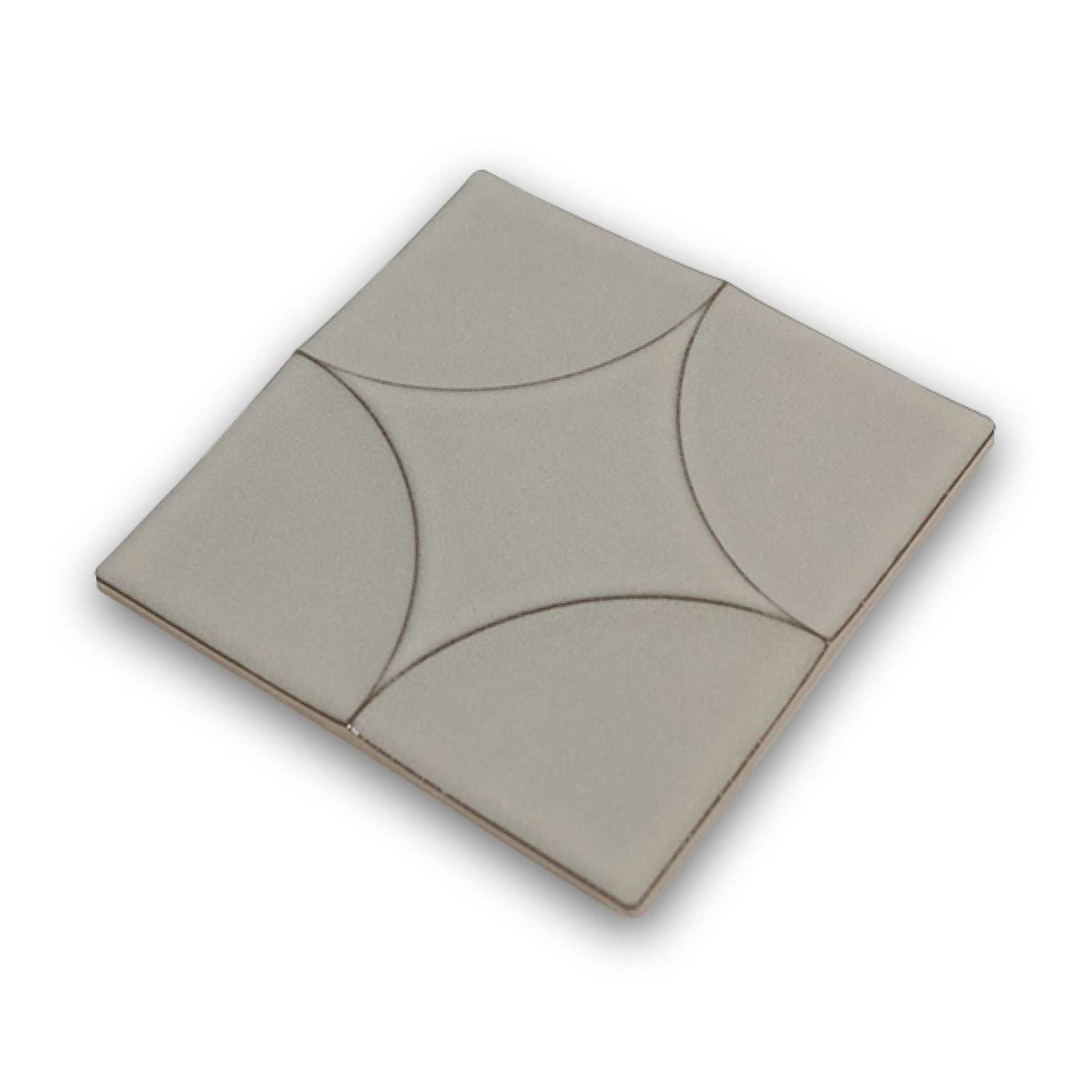 Akuza 6x6 Moon Matte - Relief Square Tile