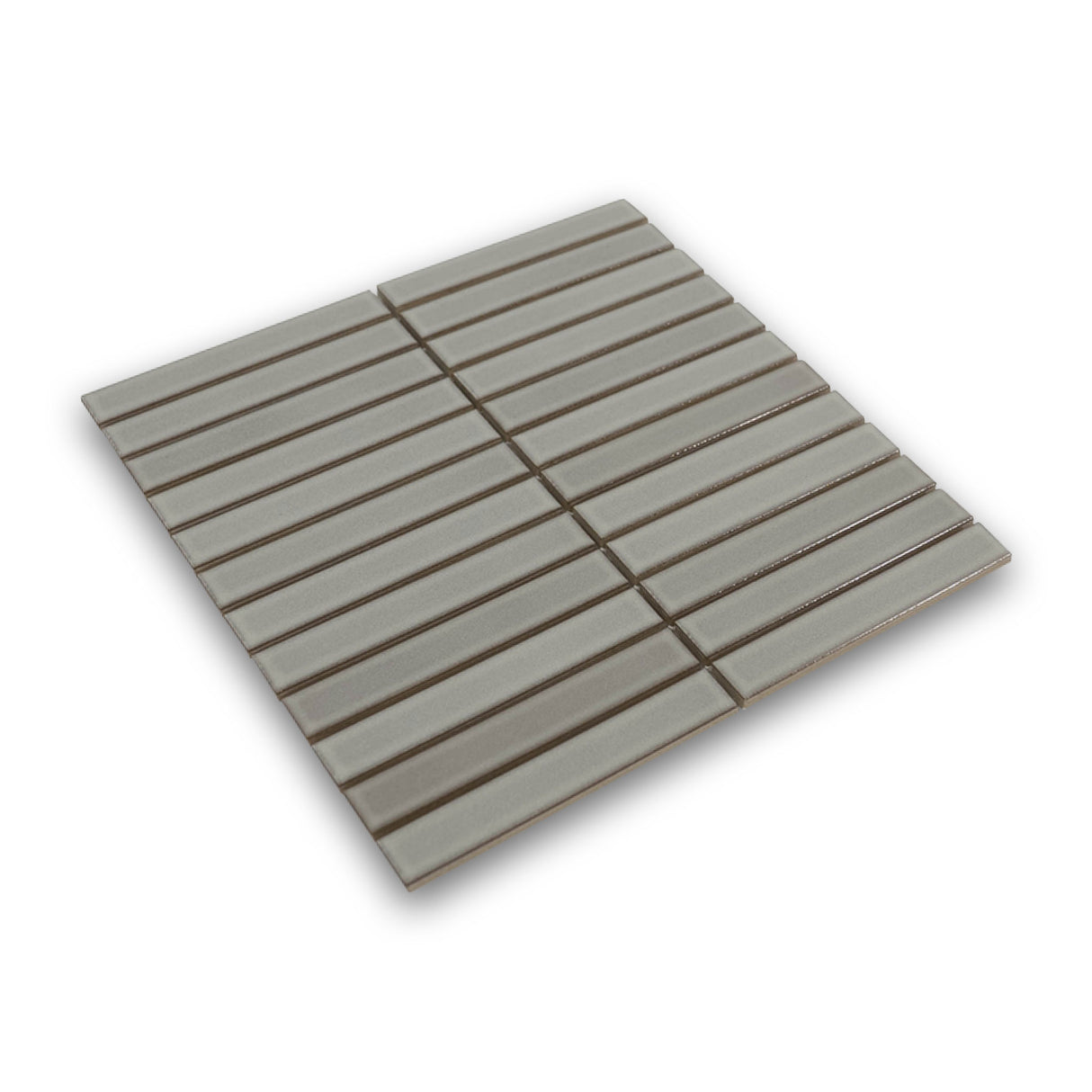 Akuza 1x6 Moon Matte Stacked Mosaic