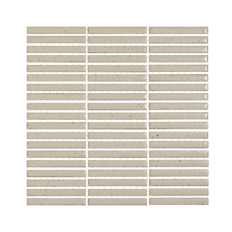 Mugi 0.5x4 Komugi Matte Stacked Mosaic