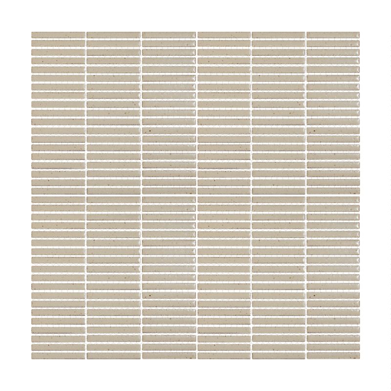 Mugi 0.5x4 Komugi Matte Stacked Mosaic