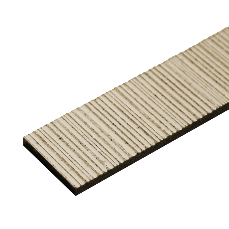 Mugi 2.5x9 Komugi Ribbed Rectangle Tile