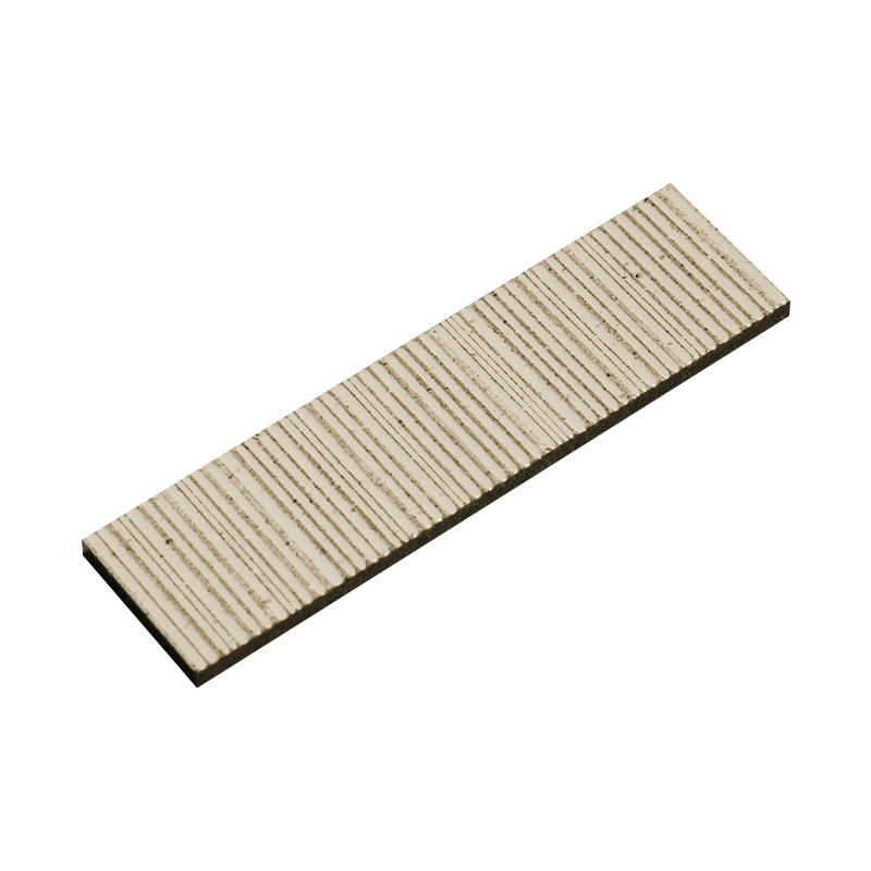 Mugi 2.5x9 Komugi Ribbed Rectangle Tile