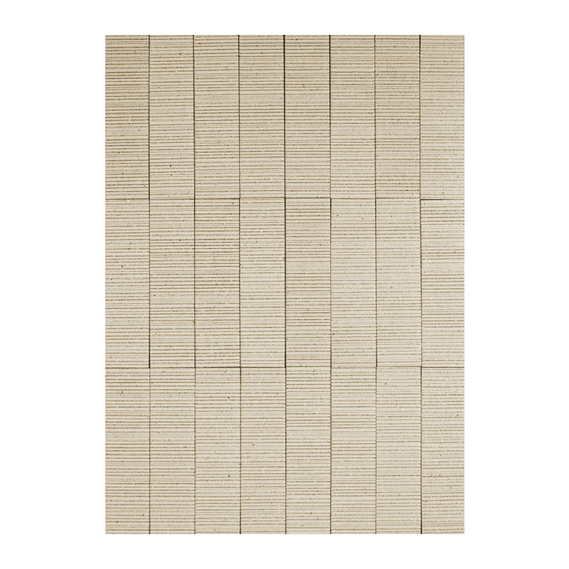 Mugi 2.5x9 Komugi Ribbed Rectangle Tile