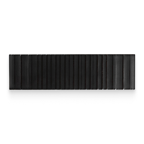 2.5x9 Night Ribbed Rectangle Tile – Stone Products Unlimited