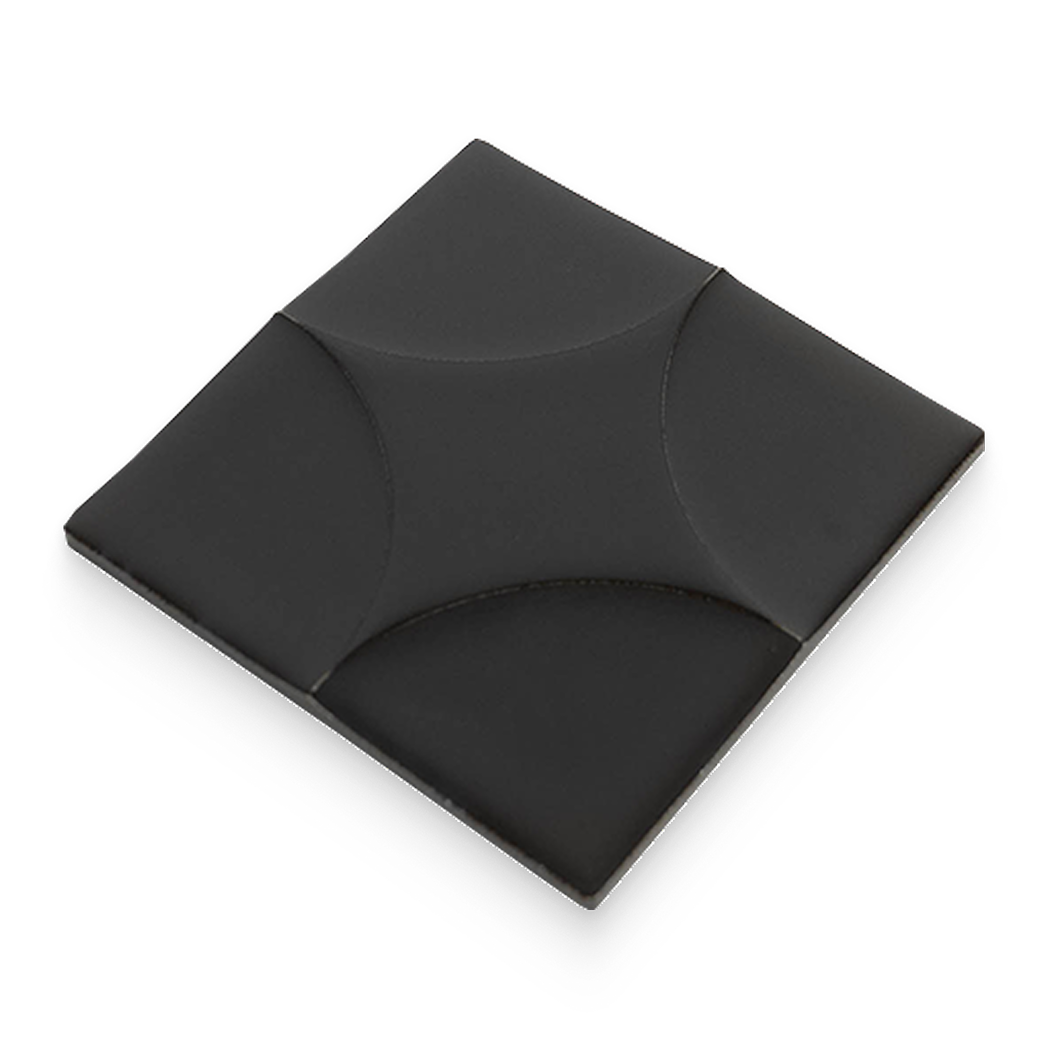 6x6 Night Matte - Relief Square Tile
