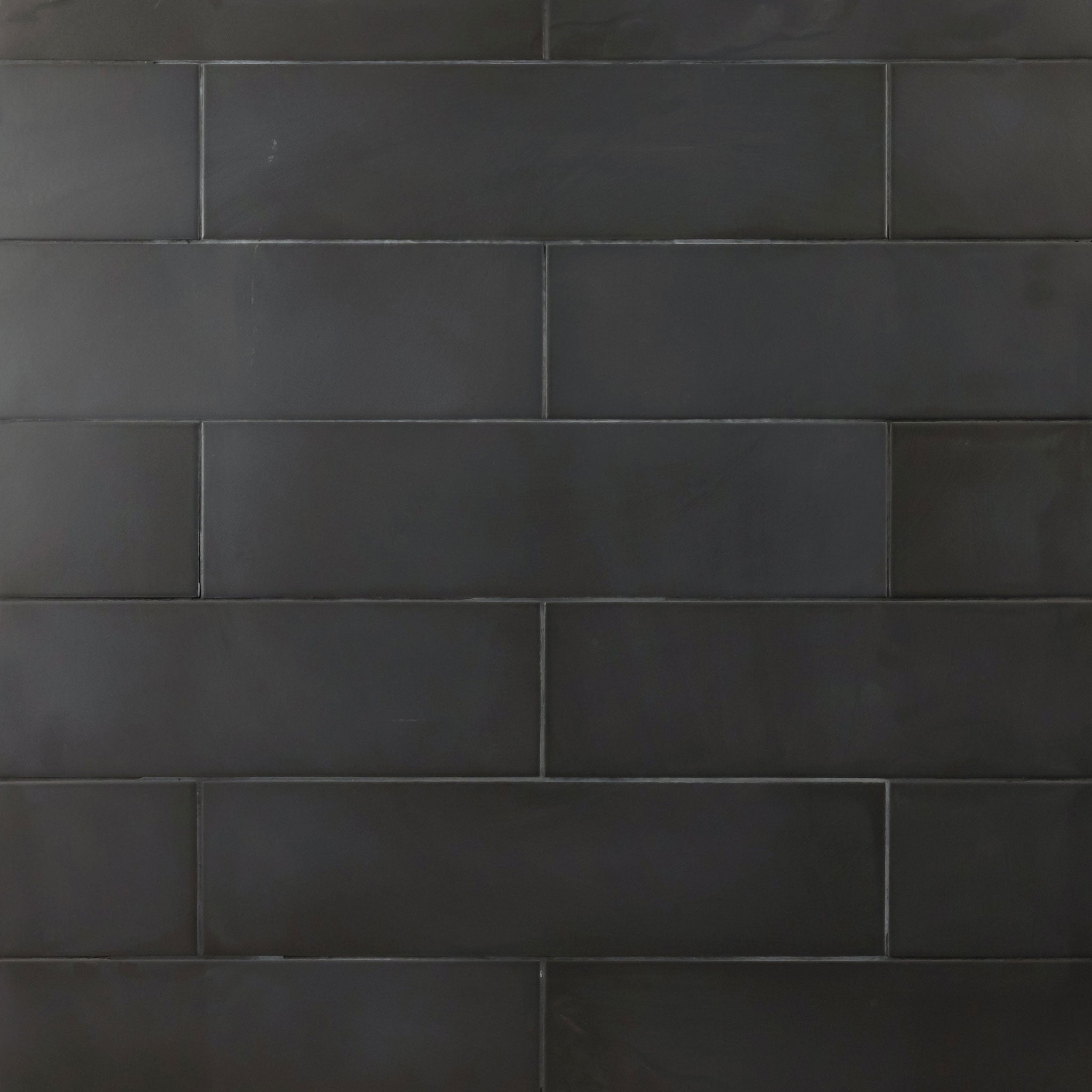 LORD ブラックメタル　blackl Forte 3.5x14.5 Black City Matte Rectangle Tile – Stone Products