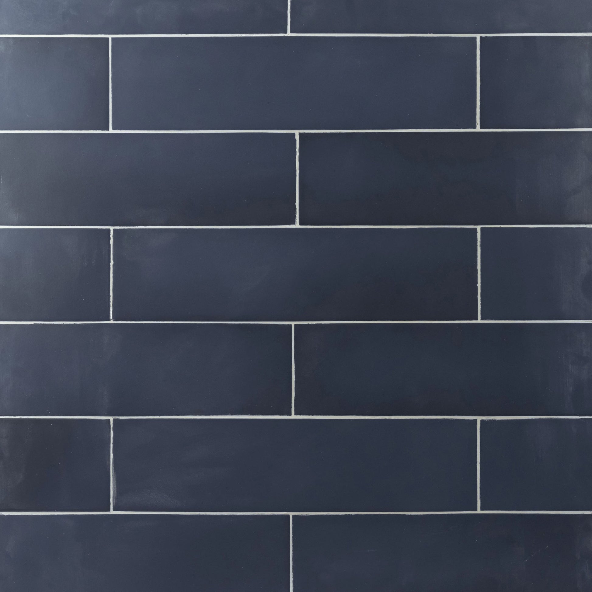 Forte 3.5x14.5 Glassy Blue Matte Rectangle Tile