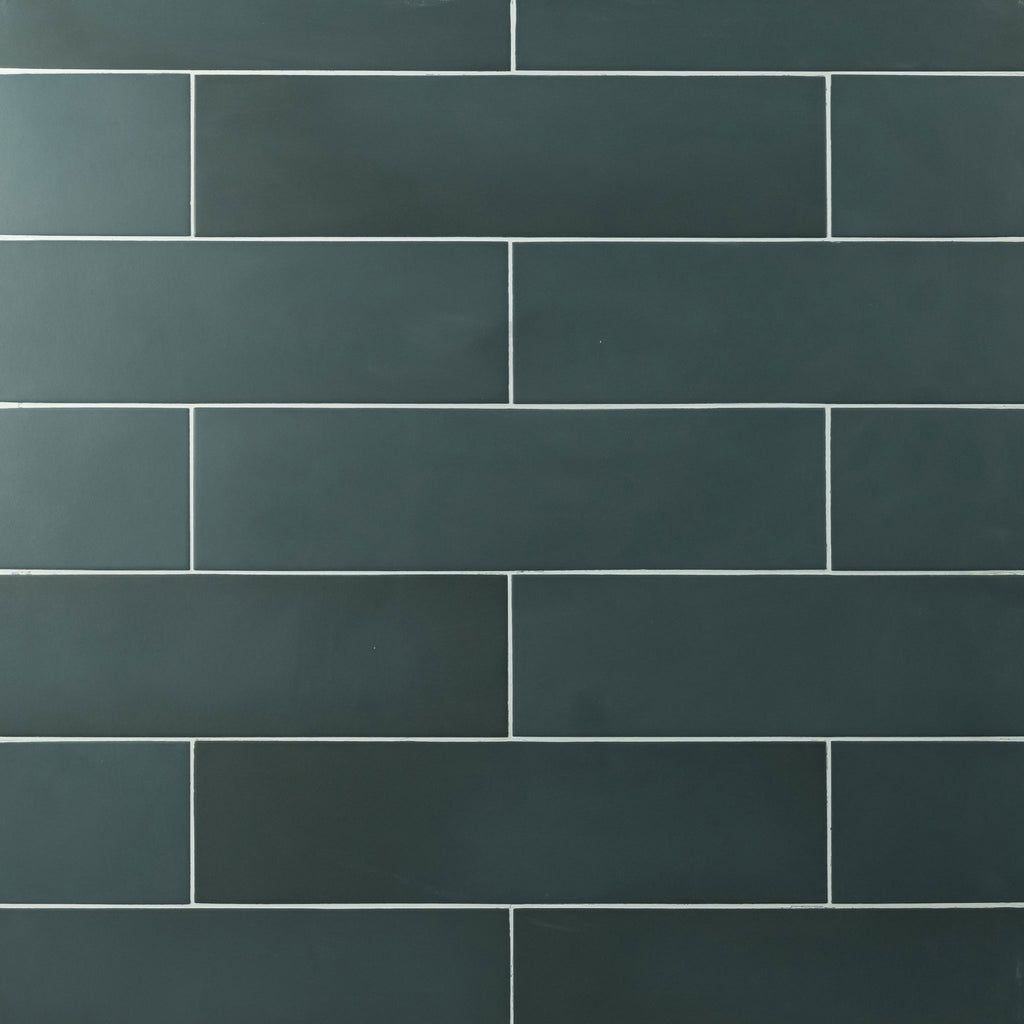 Forte 3.5x14.5 Viridian Green Matte Rectangle Tile