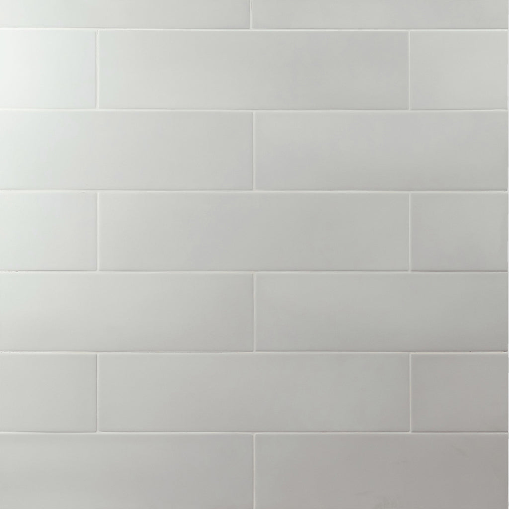 Forte 3.5x14.5 White Plume Matte Rectangle Tile