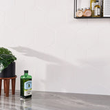 Radar 8x9 Blanco Solid Matte Hexagon Tile