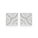 Valencia Deco 6x6 Perla Chic Matte Square Tile