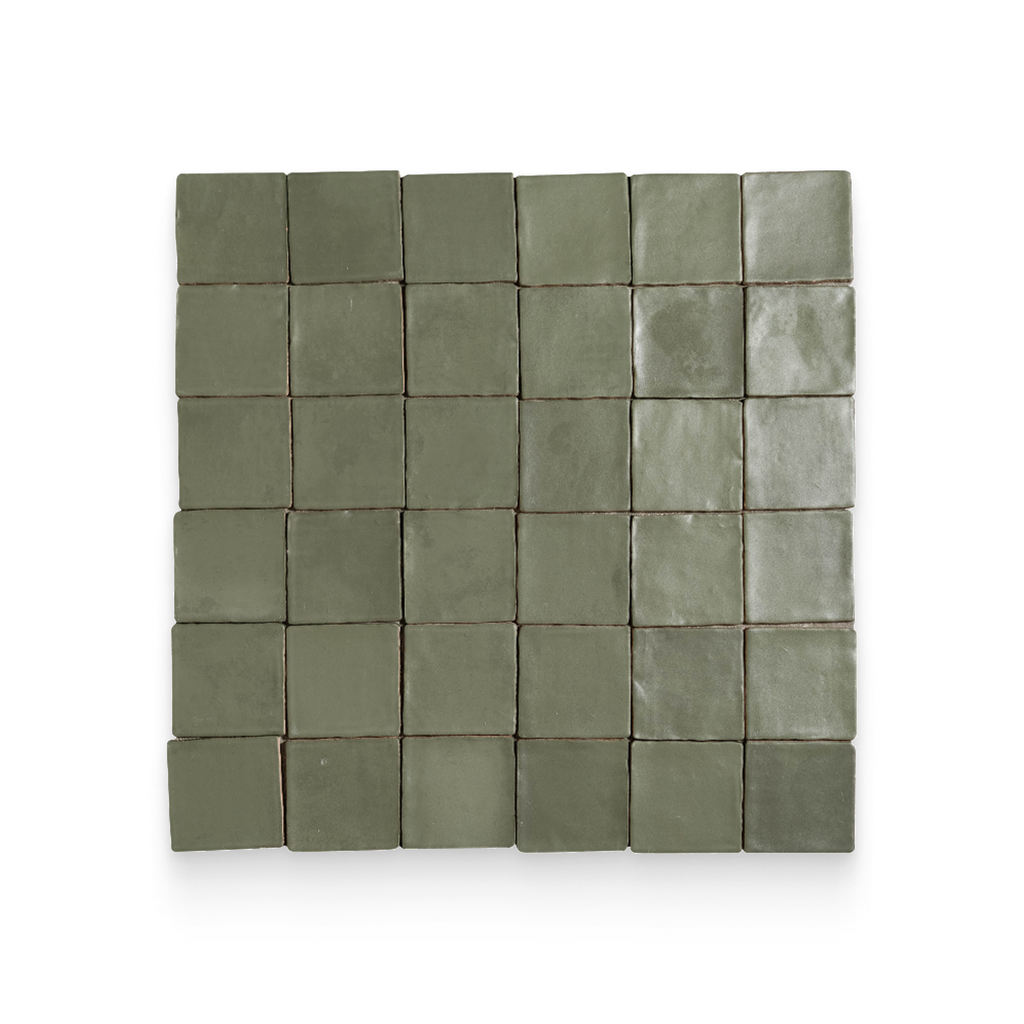 Revival 4x4 Kale Matte Square Tile