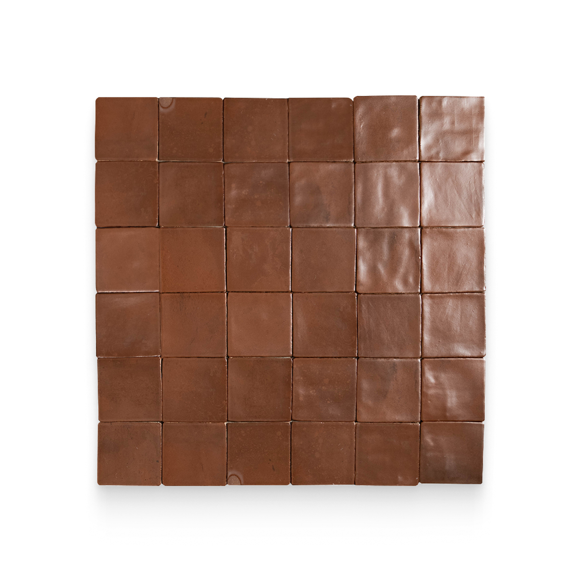 Revival 4x4 Marsala Matte Square Tile