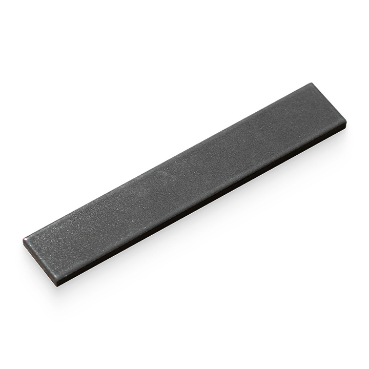 Shinrin 1.57x9 Charcoal Matte Rectangle Tile