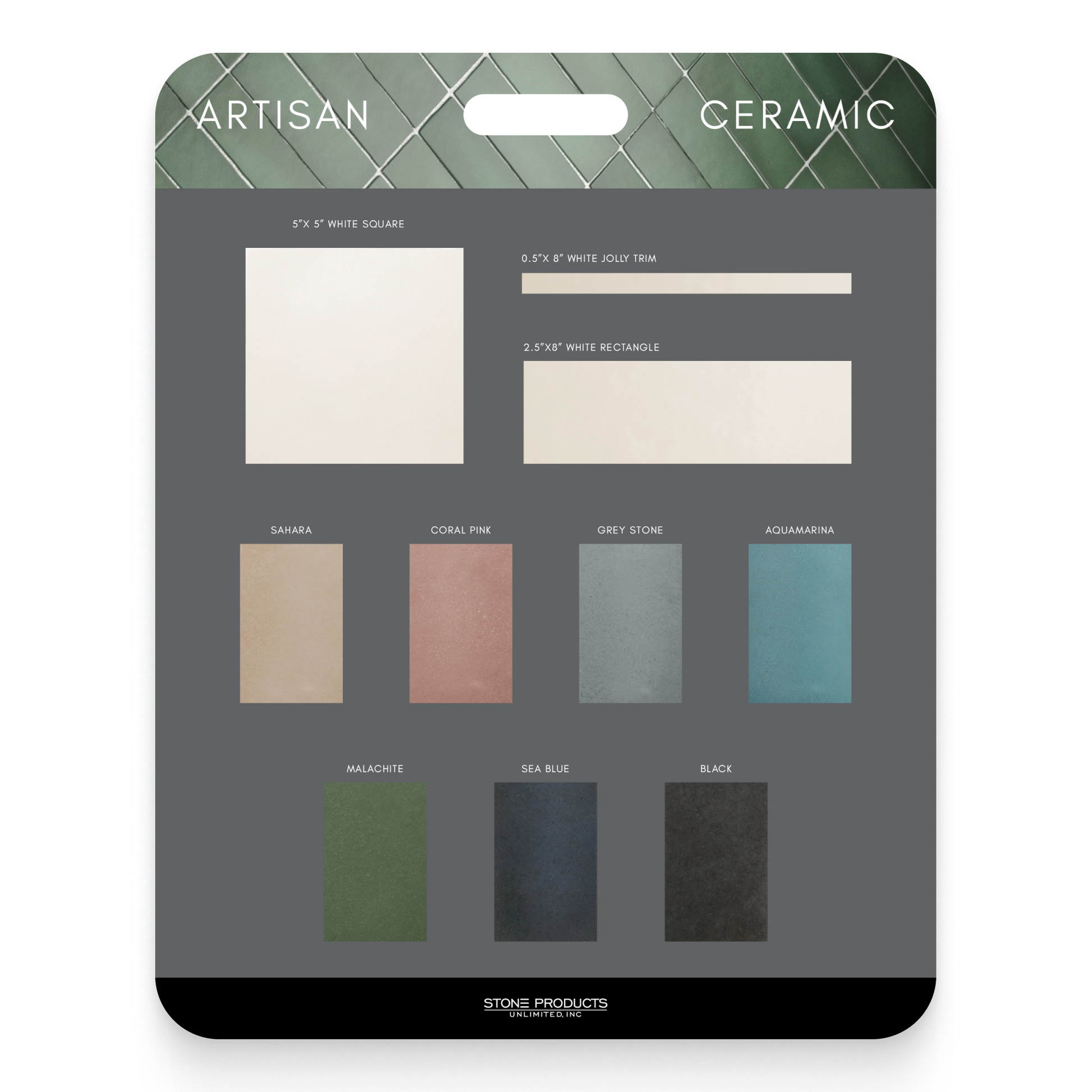 Ceramic/ Porcelain Library Board Bundle