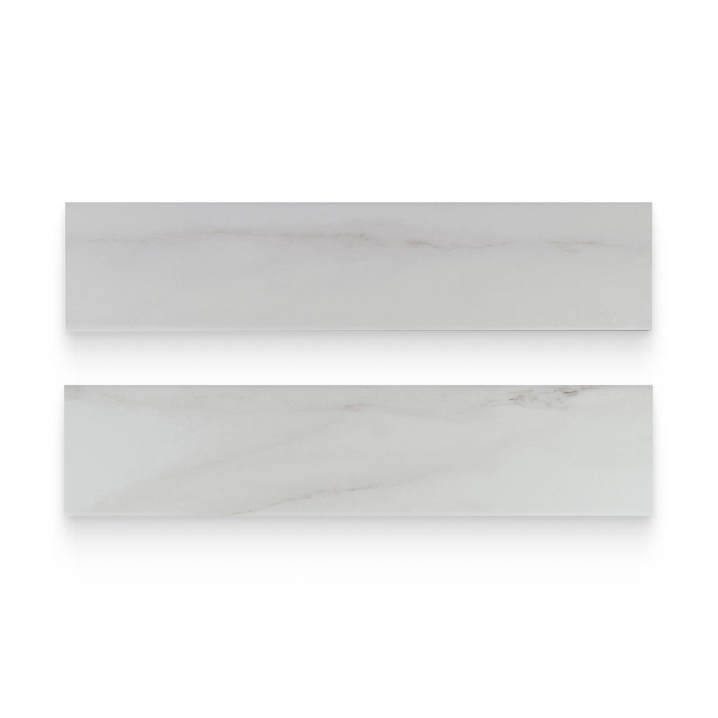 Bistro 3x12 Statuary White Matte Rectangle Tile