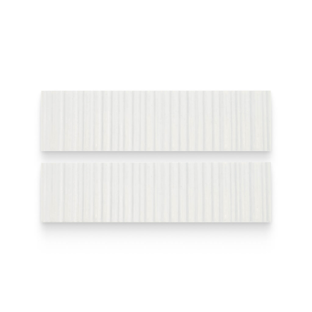 Akuza 2.5x9 Day Ribbed Rectangle Tile