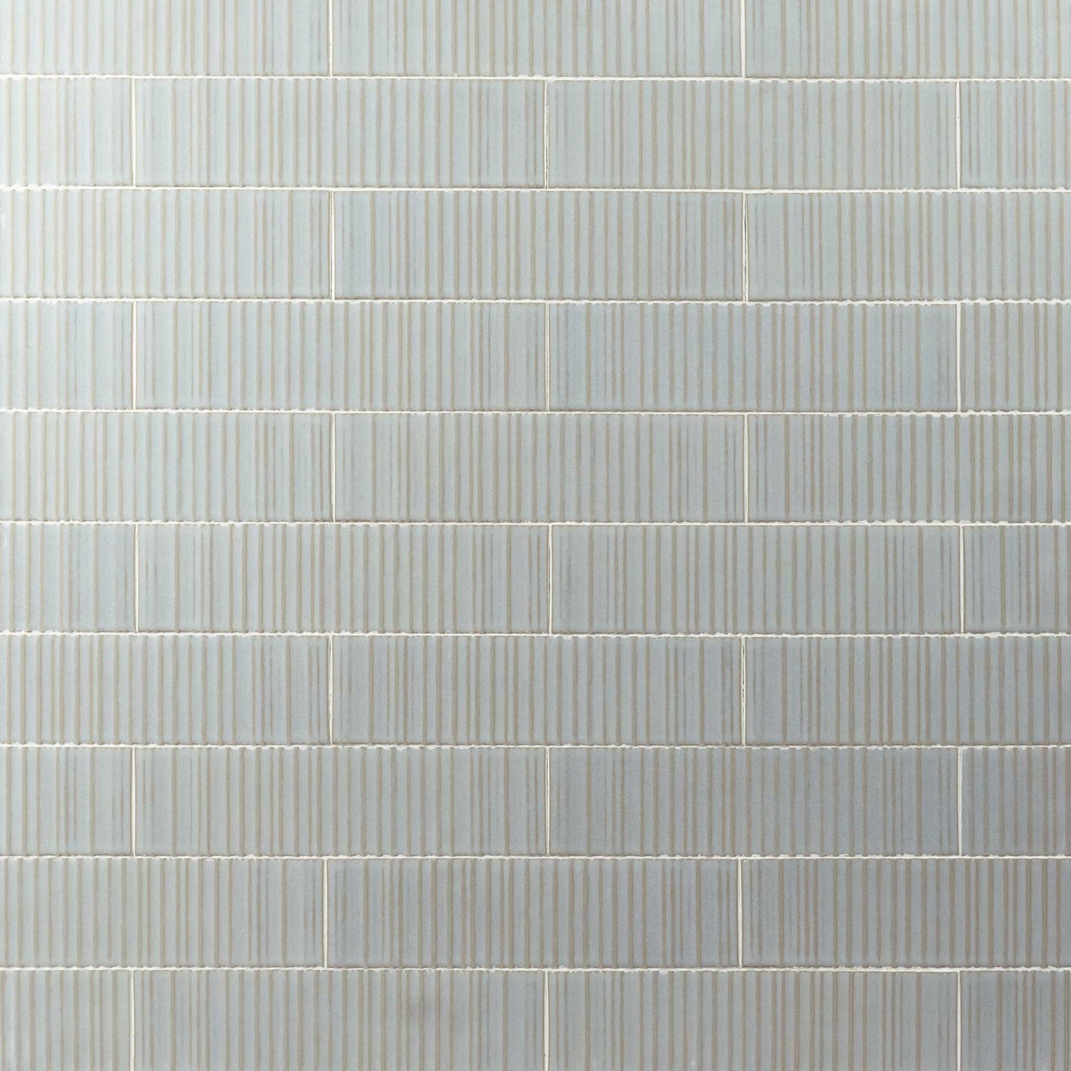 Akuza 2.5x9 Sky Ribbed Rectangle Tile – Stone Products Unlimited