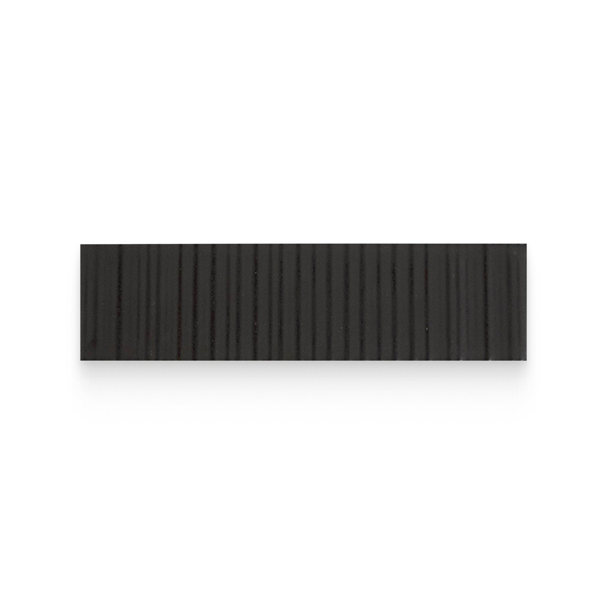 Akuza 2.5x9 Night Ribbed Rectangle Tile