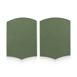 Capri 5.5x4 Pesto Matte Fan Tile