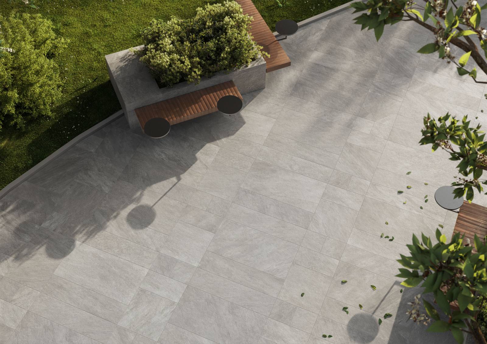 Paver 24x24 Star Grey Matte Square Paver
