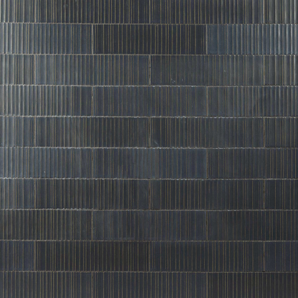 Akuza 2.5x9 Storm Ribbed Rectangle Tile