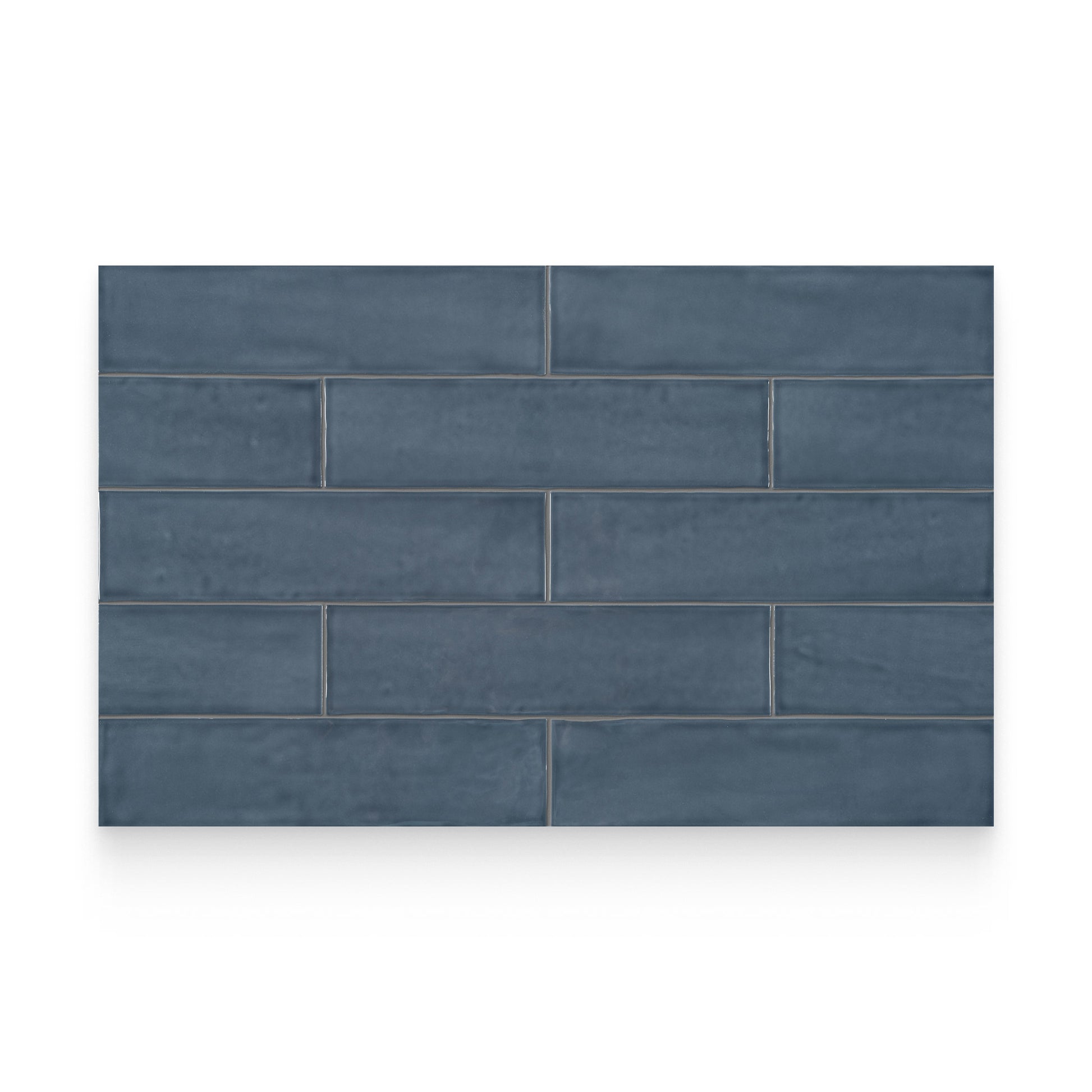 Watercolors 3x12 Ink Glossy Rectangle Tile