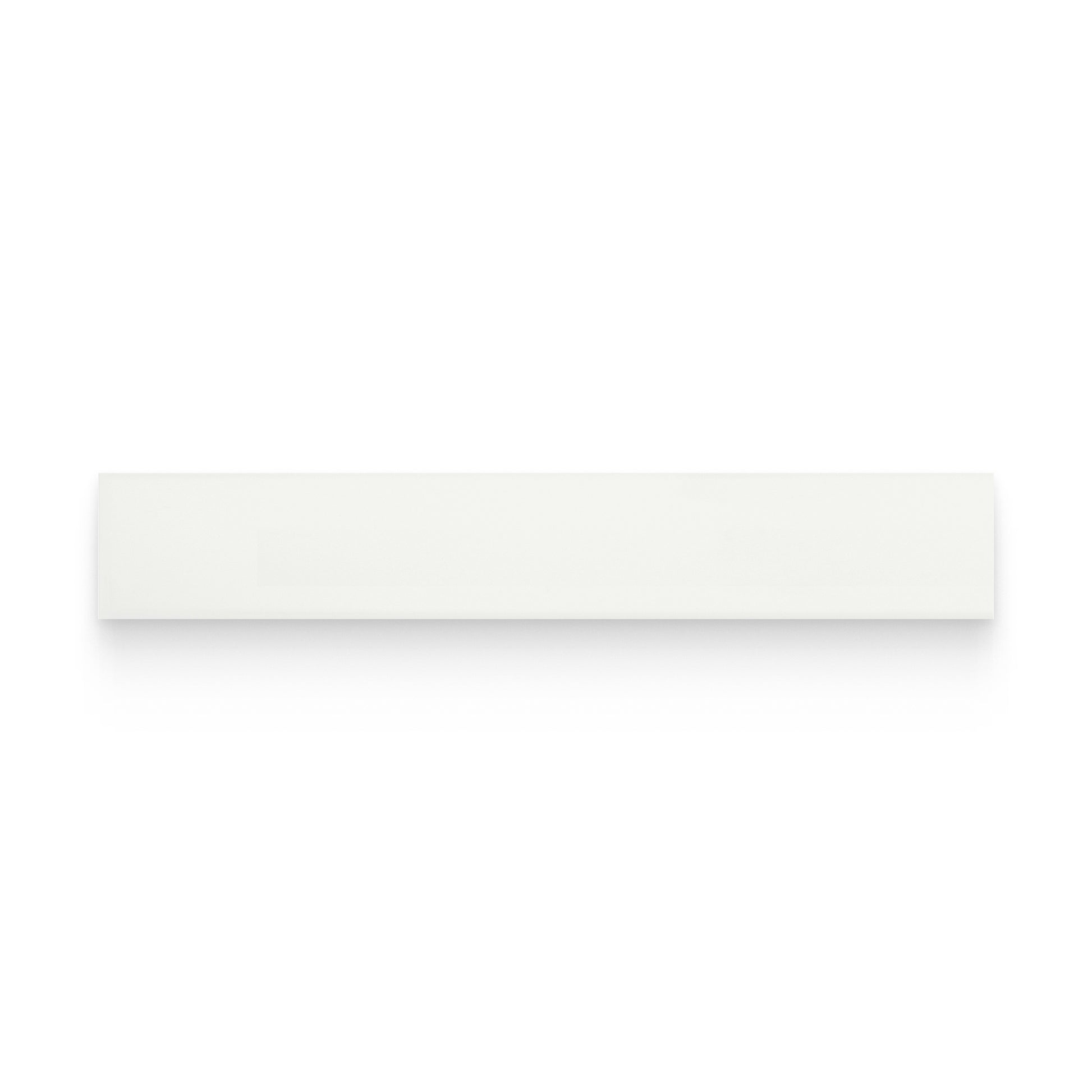 Essential 2x12 Canvas White Matte Rectangle Tile