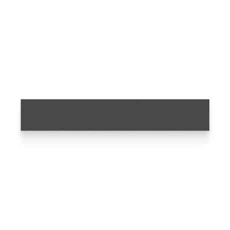 Essential 2x12 Retro Black Matte Rectangle Tile