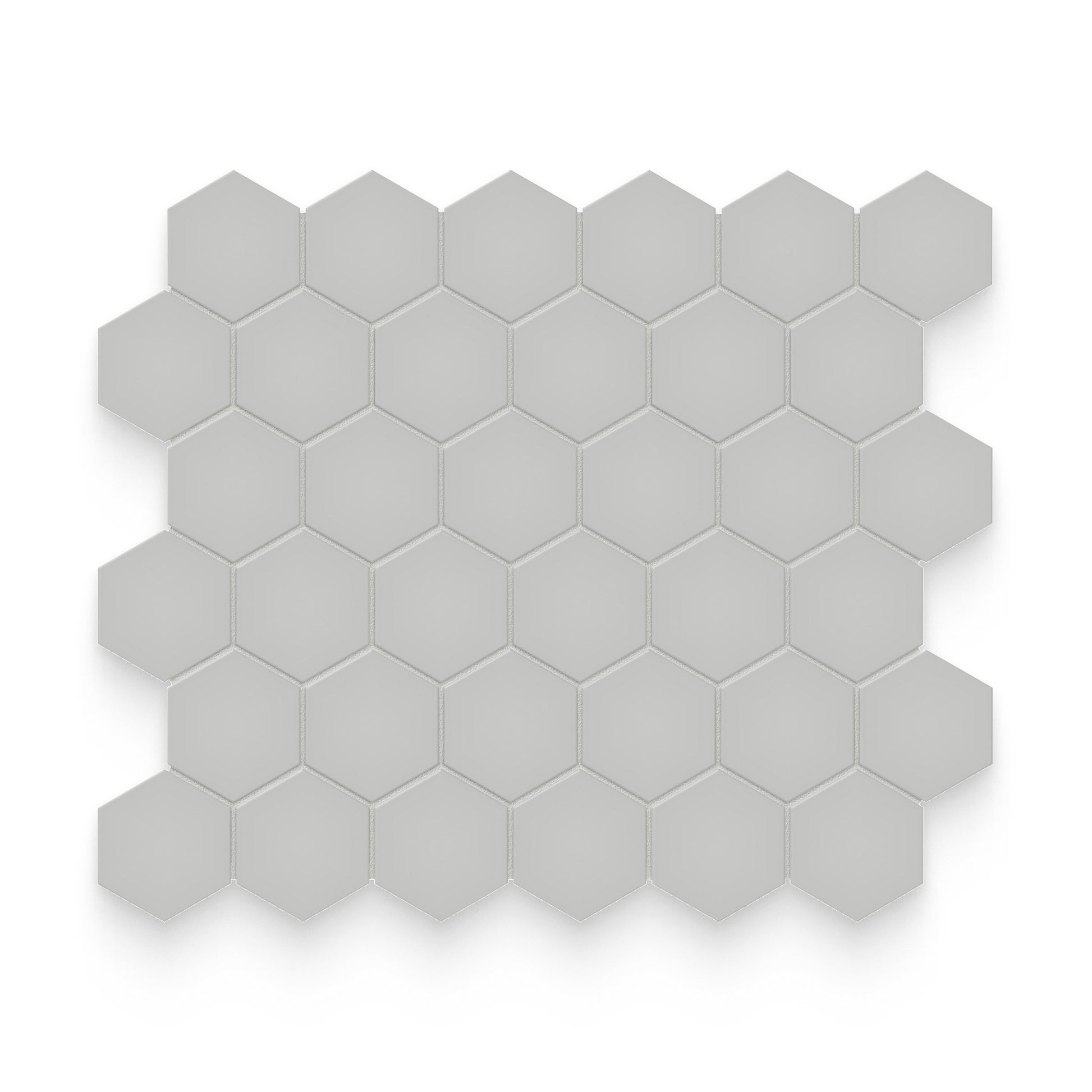 Essential 2x2 Loft Grey Matte Hexagon Mosaic