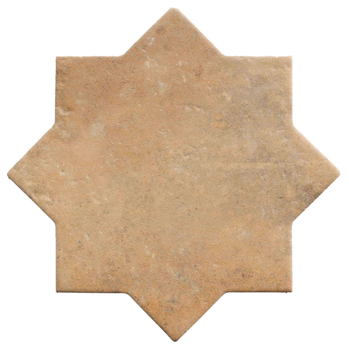 Star and Cross 6x6 Cotto Matte Star Tile