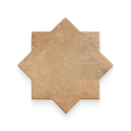 Star and Cross 6x6 Cotto Matte Star Tile