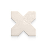 Star and Cross 6x6 Glacier Matte Cross Tile