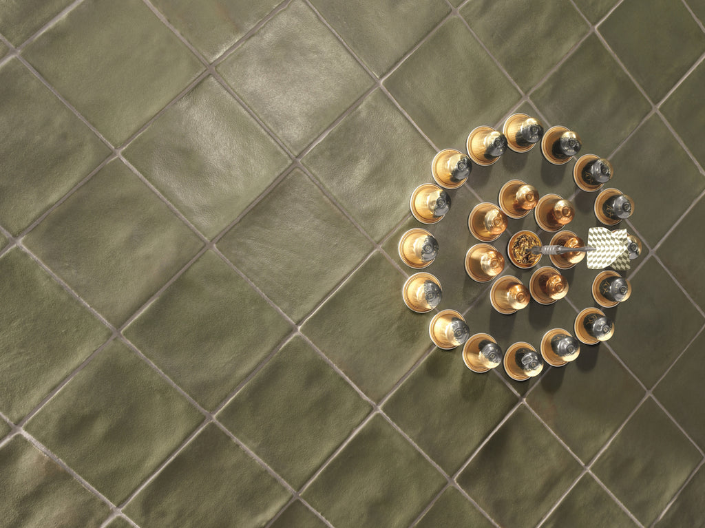 Revival 4x4 Kale Matte Square Tile