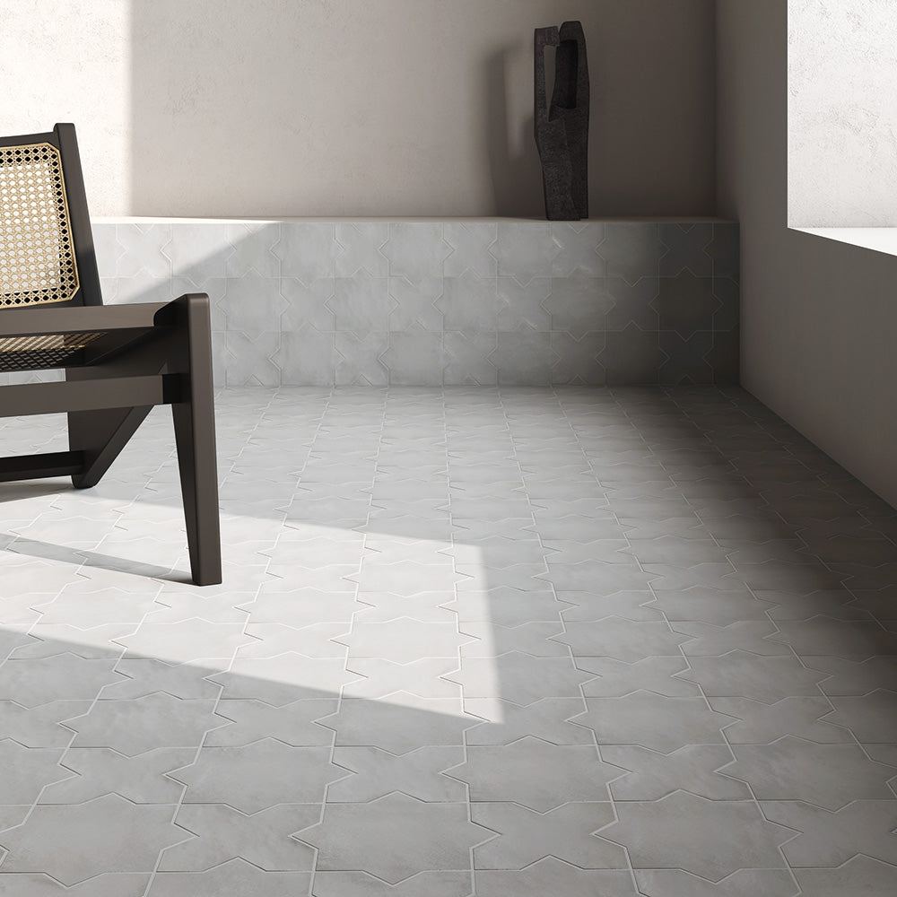Atelier 5x5 Smoke Matte Cross Tile