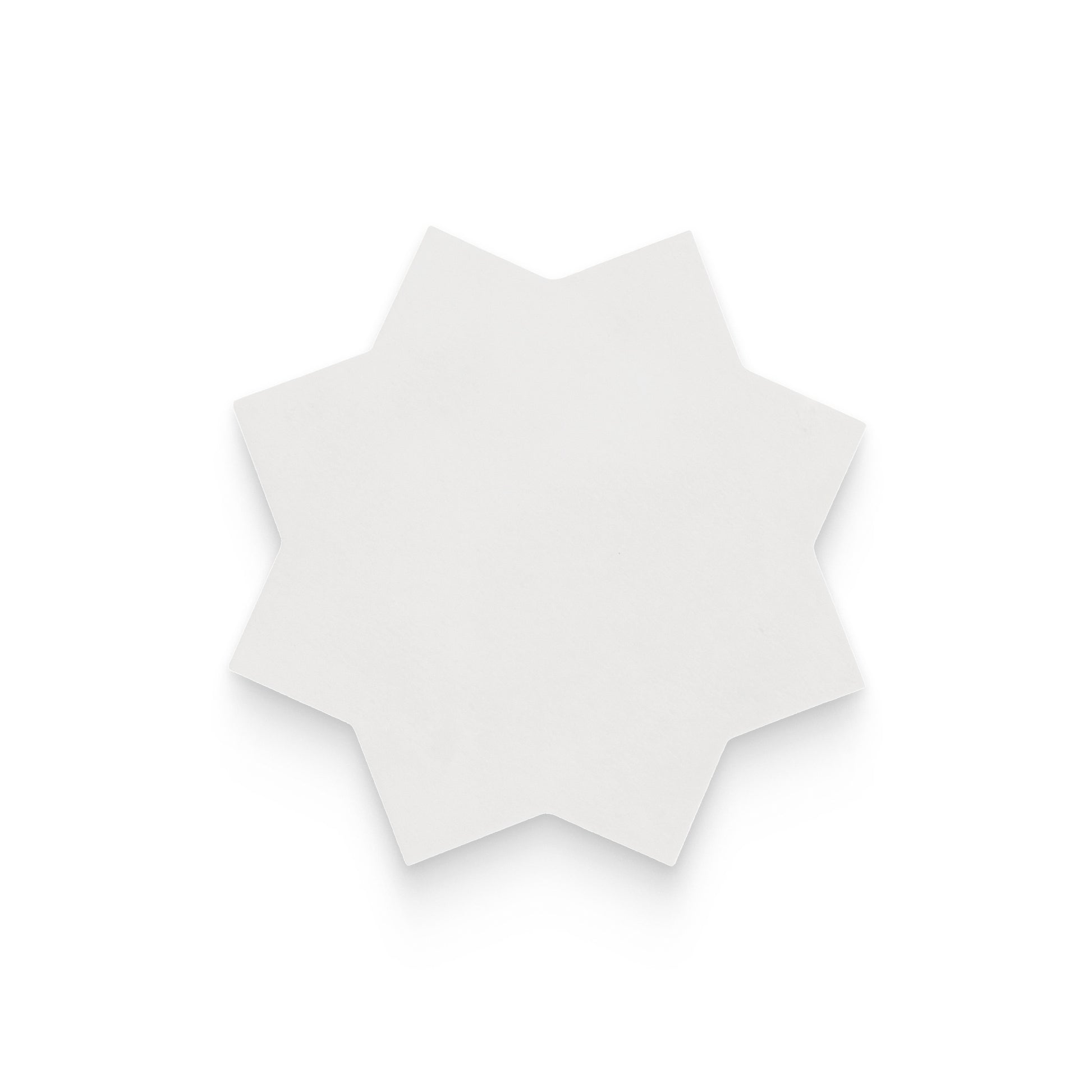 Atelier 6.5x6.5 Bone Matte Star Tile