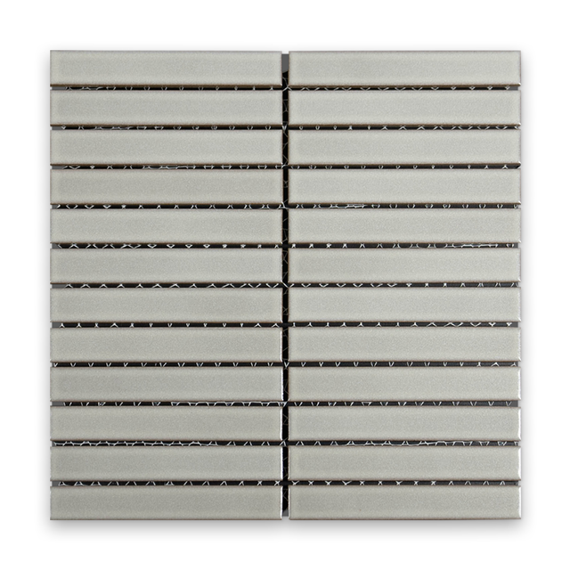 Akuza 1x6 Moon Matte Stacked Mosaic